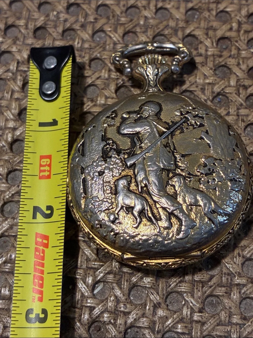 Andre Rivalle Swiss made Accent - Gold/White pocket watch
